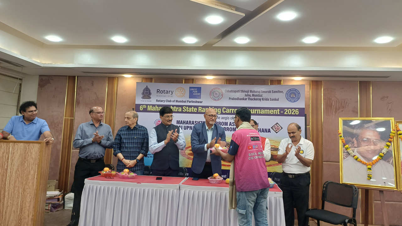 6th Rotary Club of Mumbai Parleshwar State Ranking Carrom Tournament 2026-27